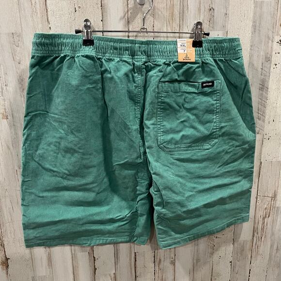 New! Prana Canyon Camp Corduroy Shorts Cove 7” Inseam Mens Size XXL - Picture 3 of 5